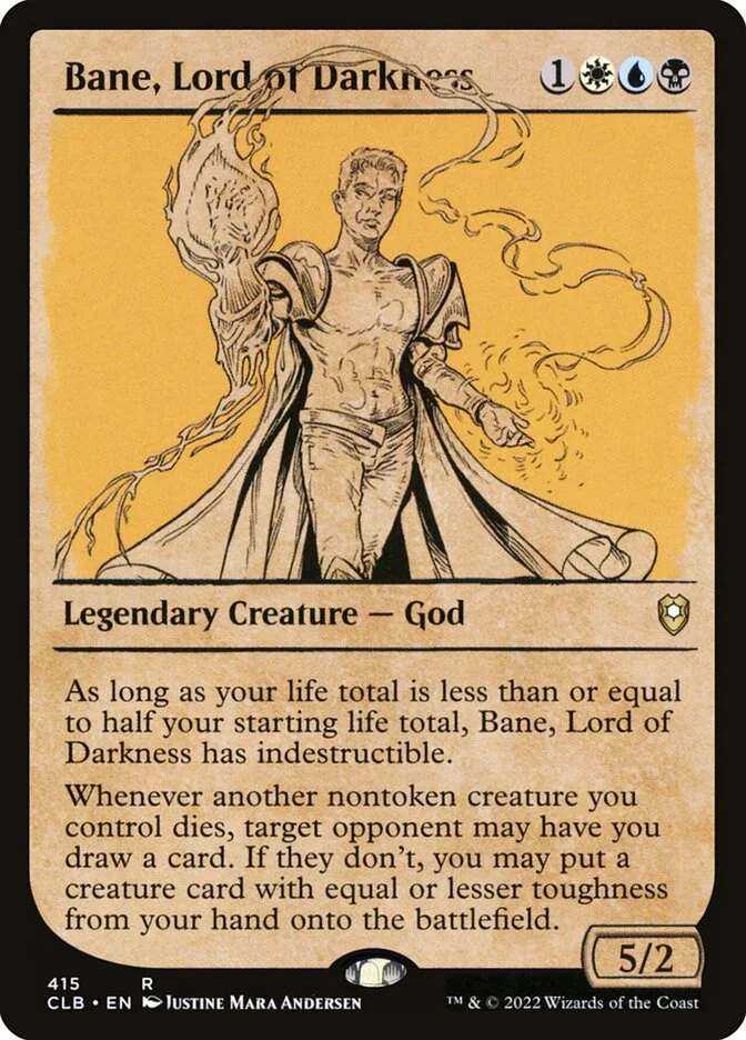 Bane, Lord of Darkness (Commander Legends: Battle for Baldur's Gate) - Magic: The Gathering in TCG Land