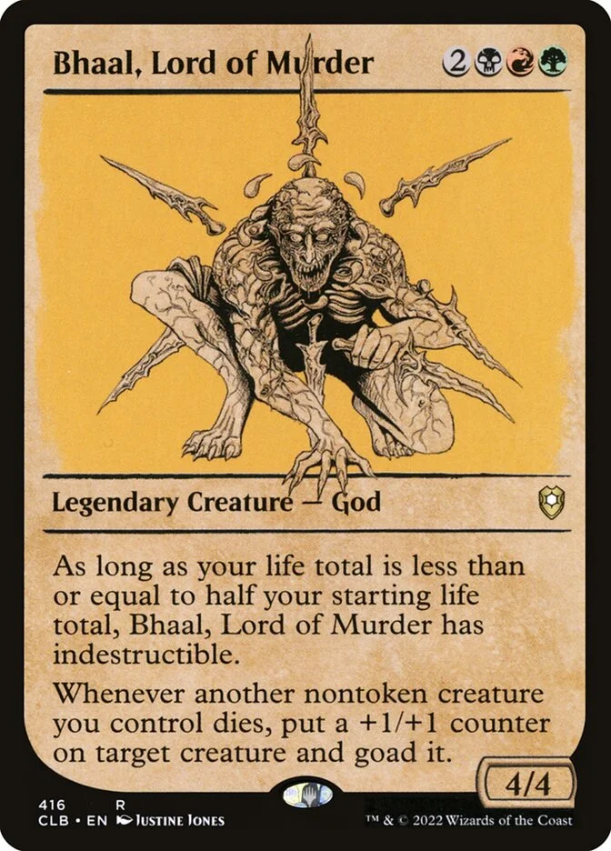 Bhaal, Lord of Murder (Commander Legends: Battle for Baldur's Gate) - Magic: The Gathering in TCG Land