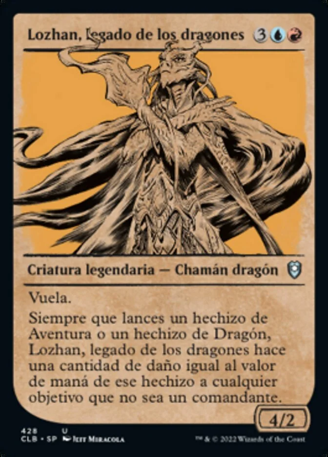 Lozhan, legado de los dragones (Commander Legends: Battle for Baldur's Gate) - Magic: The Gathering in TCG Land