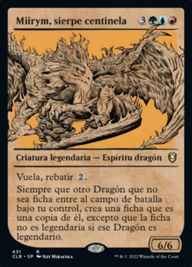 Miirym, sierpe centinela (Commander Legends: Battle for Baldur's Gate) - Magic: The Gathering in TCG Land México