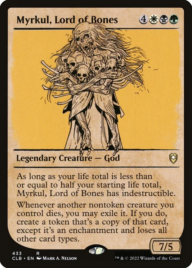 Myrkul, Lord of Bones (Commander Legends: Battle for Baldur's Gate) - Magic: The Gathering in TCG Land