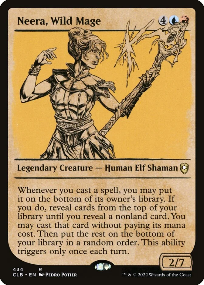 Neera, Wild Mage (Commander Legends: Battle for Baldur's Gate) - Magic: The Gathering in TCG Land