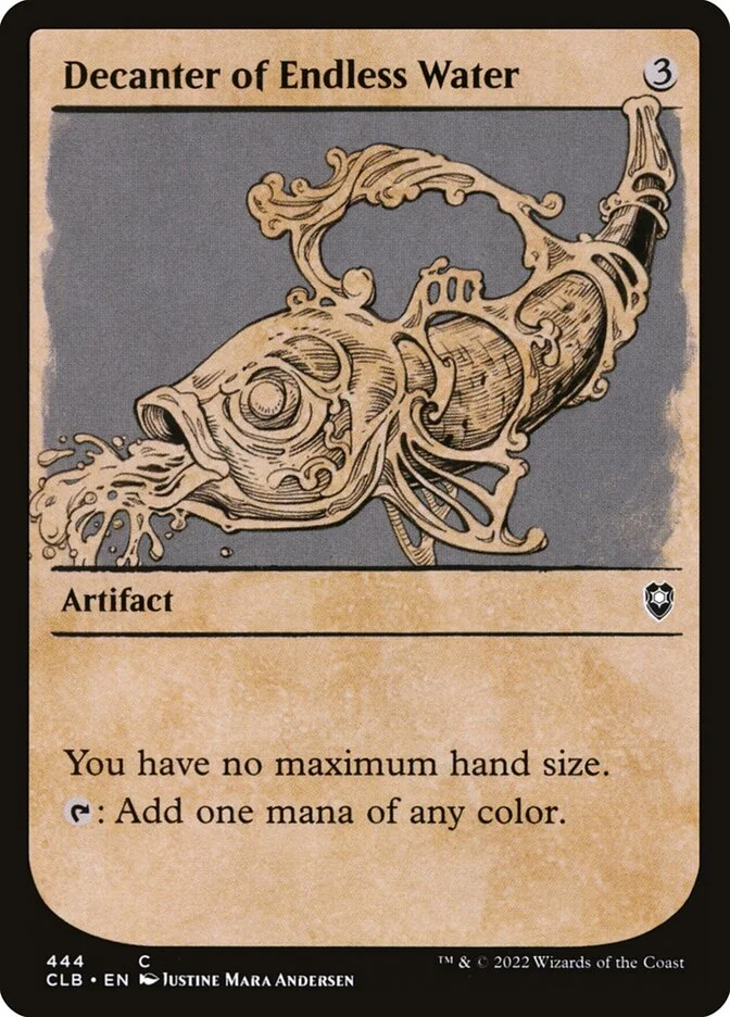 Decanter of Endless Water (Commander Legends: Battle for Baldur's Gate) - Magic: The Gathering in TCG Land