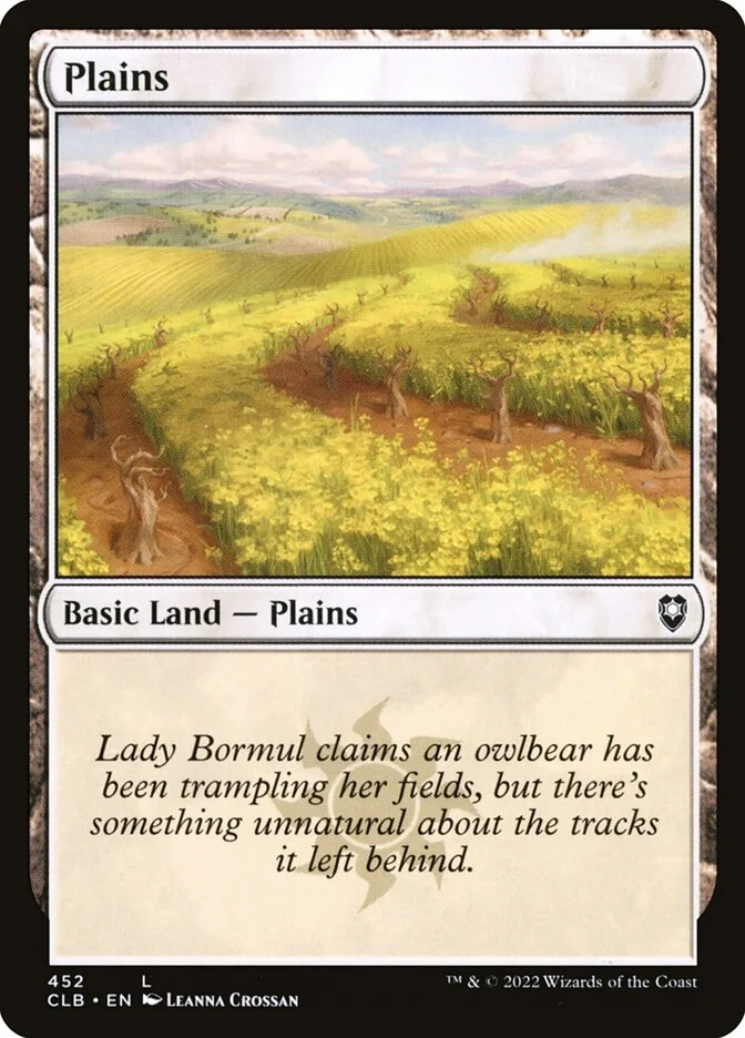 Plains (Commander Legends: Battle for Baldur's Gate) - Magic: The Gathering in TCG Land