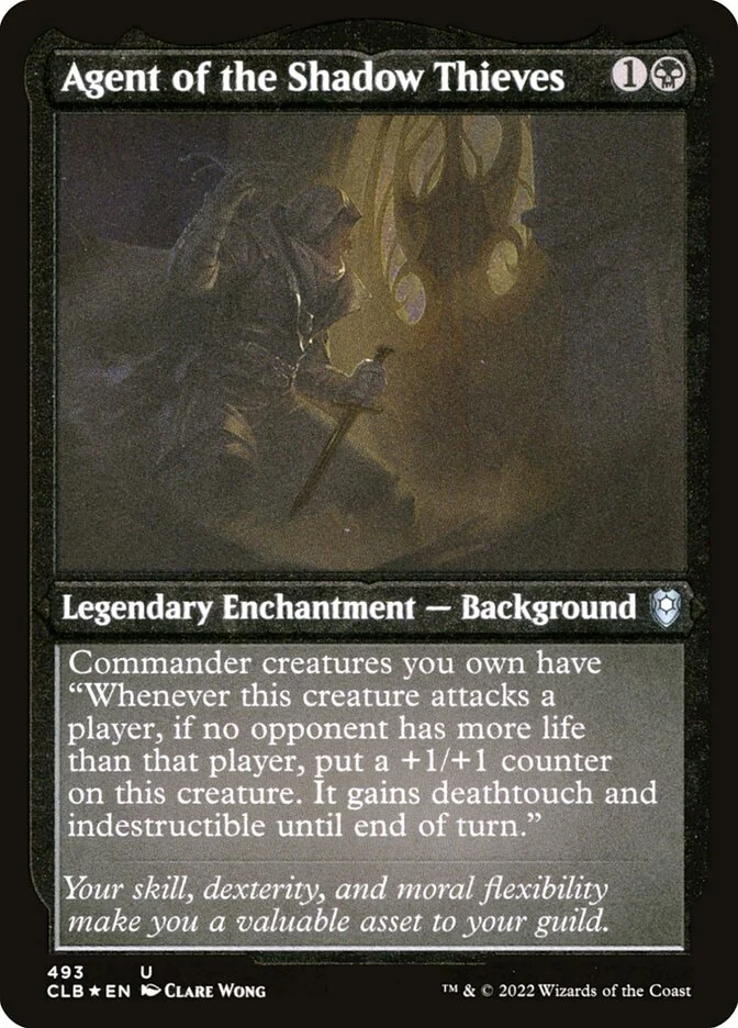 Agent of the Shadow Thieves (Commander Legends: Battle for Baldur's Gate) - Magic: The Gathering in TCG Land