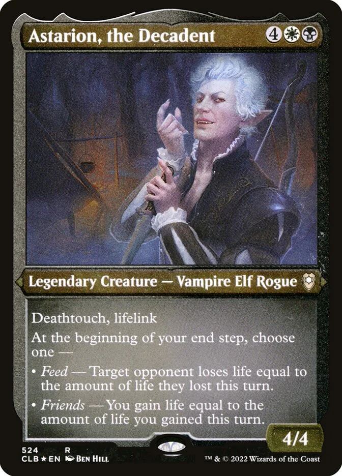 Astarion, the Decadent (Commander Legends: Battle for Baldur's Gate) - Magic: The Gathering in TCG Land