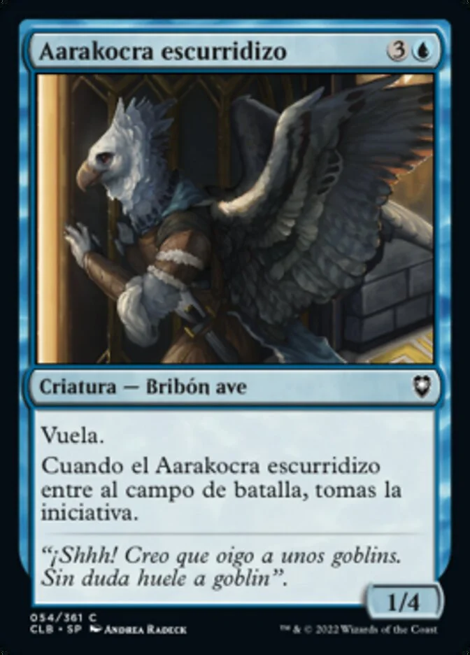 Aarakocra escurridizo (Commander Legends: Battle for Baldur's Gate) - Magic: The Gathering in TCG Land