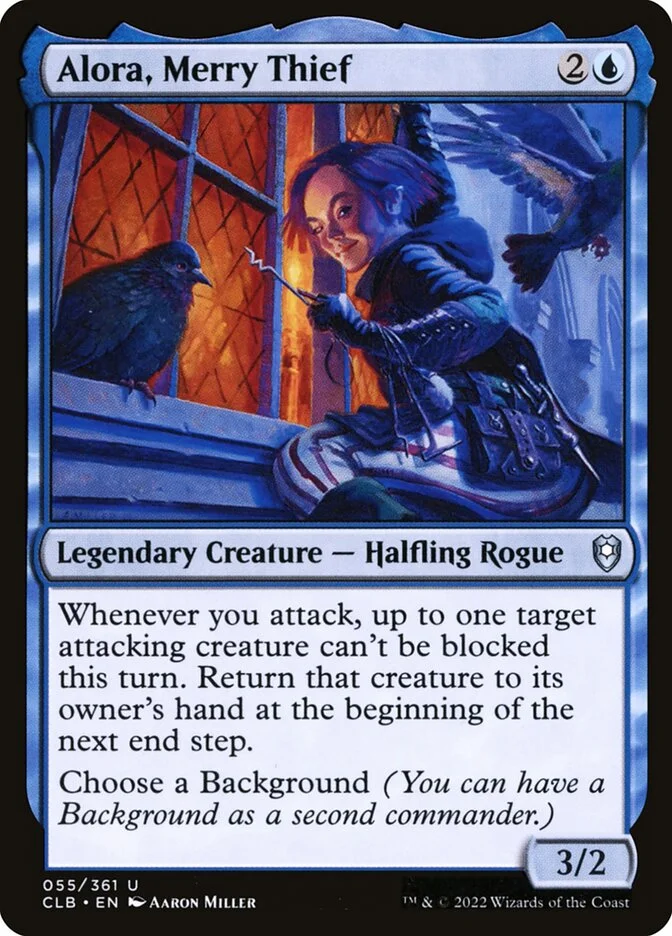 Alora, Merry Thief (Commander Legends: Battle for Baldur's Gate) - Magic: The Gathering in TCG Land