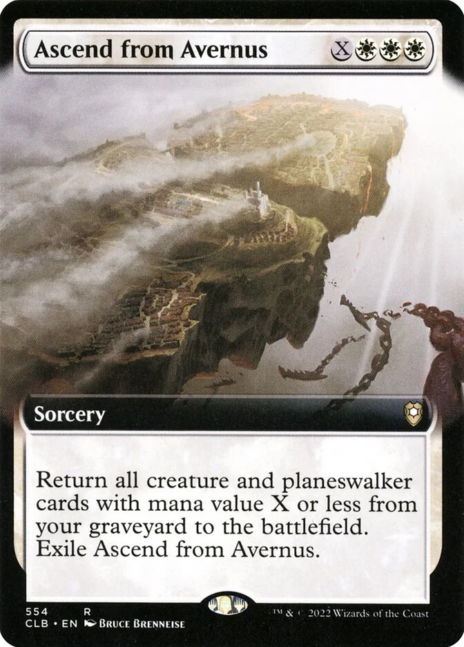 Ascend from Avernus (Commander Legends: Battle for Baldur's Gate) - Magic: The Gathering in TCG Land