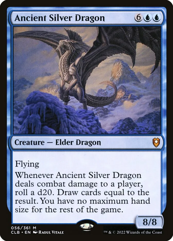 Ancient Silver Dragon (Commander Legends: Battle for Baldur's Gate) - Magic: The Gathering in TCG Land