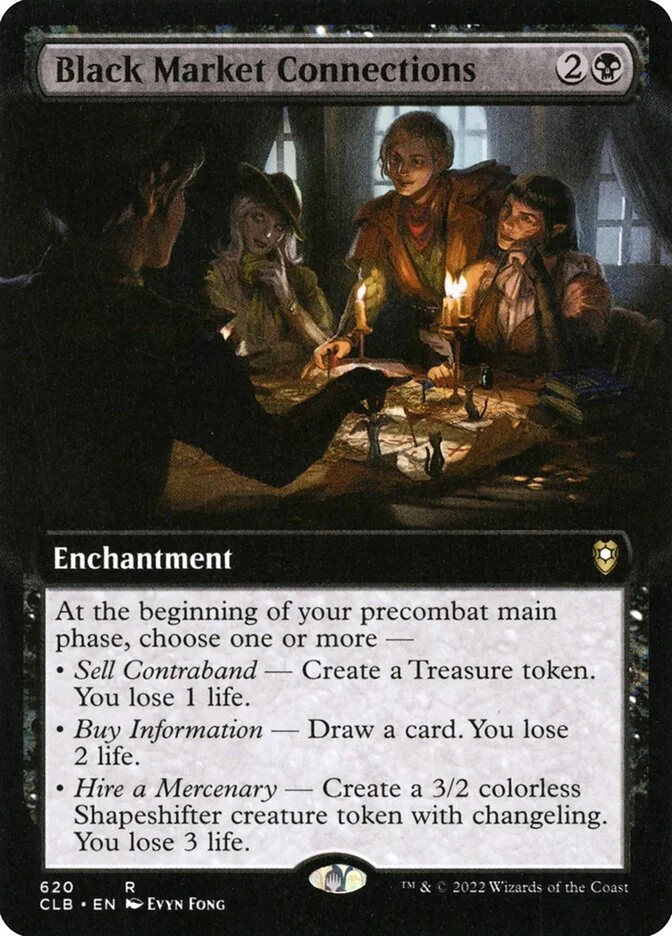 Black Market Connections (Commander Legends: Battle for Baldur's Gate) - Magic: The Gathering in TCG Land