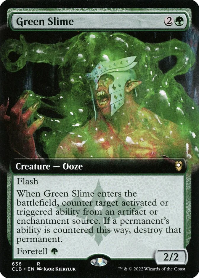 Green Slime (Commander Legends: Battle for Baldur's Gate) - Magic: The Gathering in TCG Land México