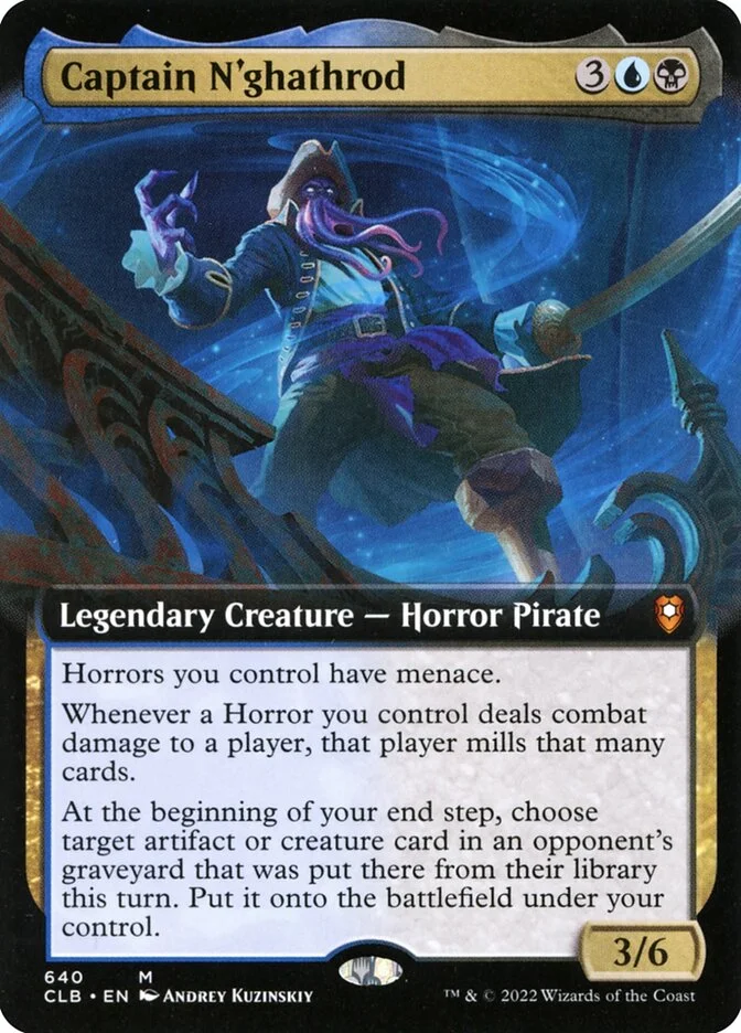 Captain N'ghathrod (Commander Legends: Battle for Baldur's Gate) - Magic: The Gathering in TCG Land