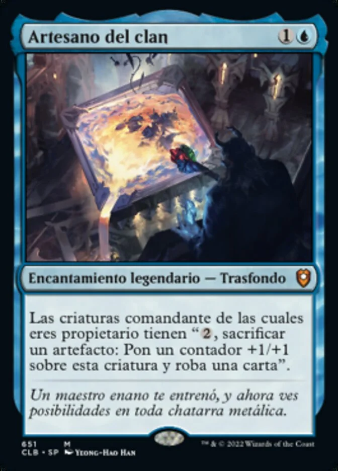 Artesano del clan (Commander Legends: Battle for Baldur's Gate) - Magic: The Gathering in TCG Land