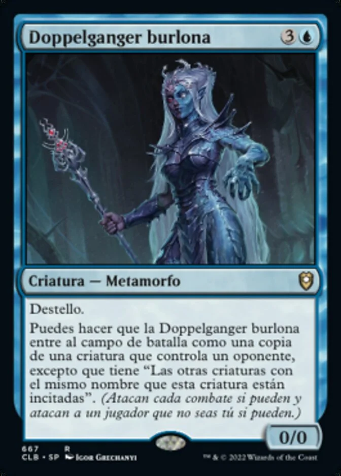 Doppelganger burlona (Commander Legends: Battle for Baldur's Gate) - Magic: The Gathering in TCG Land