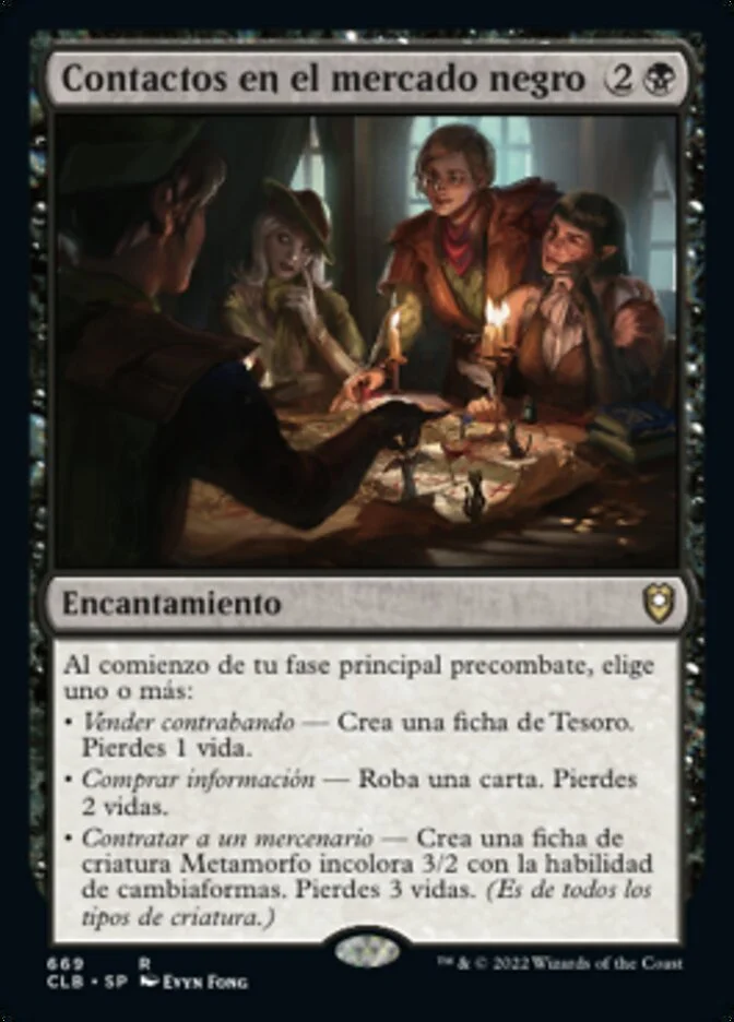 Contactos en el mercado negro (Commander Legends: Battle for Baldur's Gate) - Magic: The Gathering in TCG Land