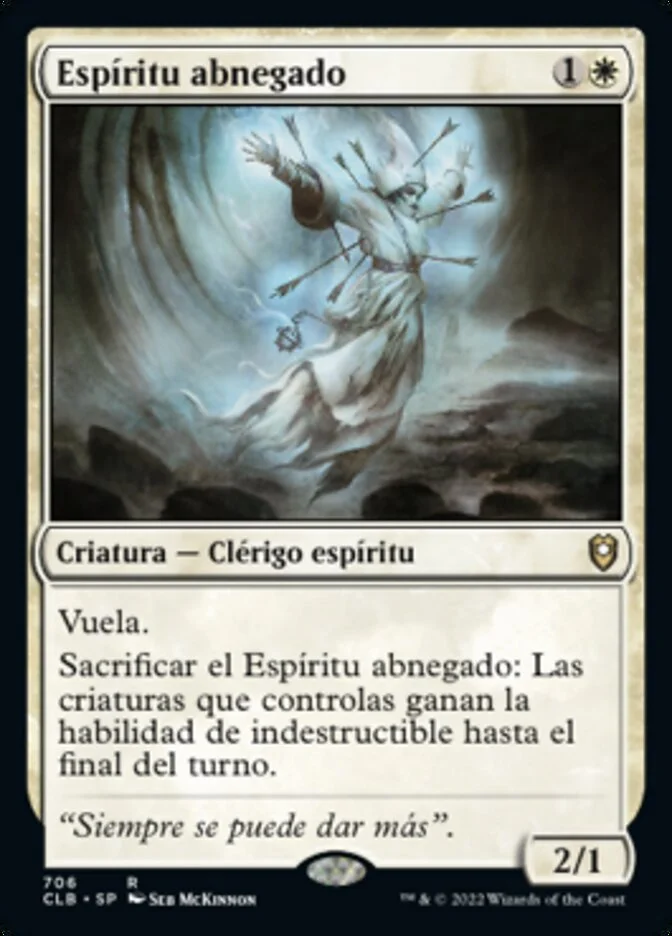 Espíritu abnegado (Commander Legends: Battle for Baldur's Gate) - Magic: The Gathering in TCG Land México
