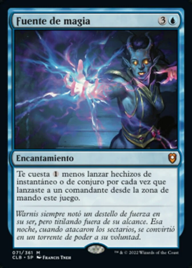 Fuente de magia (Commander Legends: Battle for Baldur's Gate) - Magic: The Gathering in TCG Land