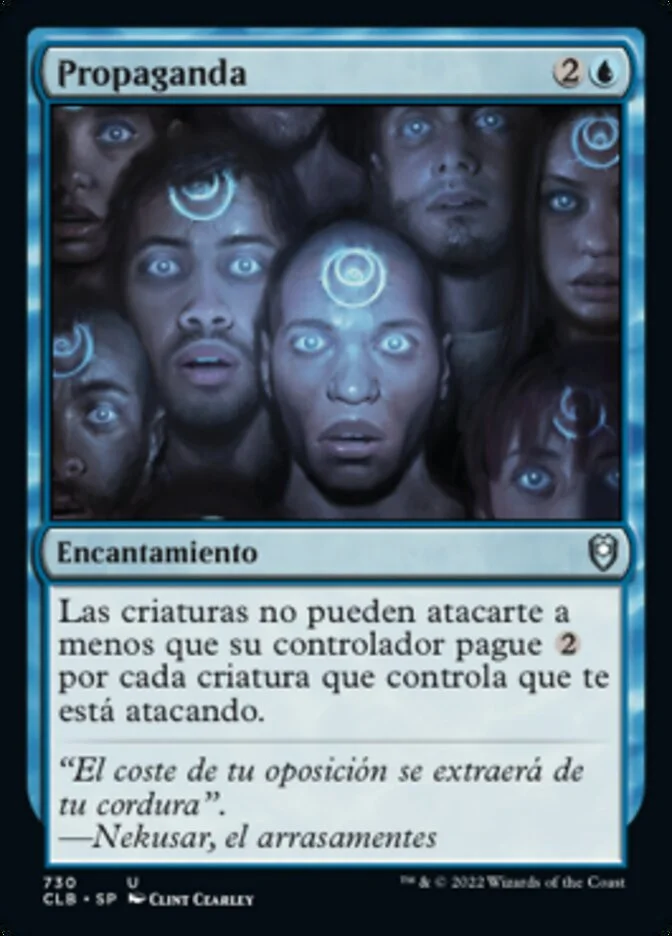 Propaganda (Commander Legends: Battle for Baldur's Gate) - Magic: The Gathering in TCG Land