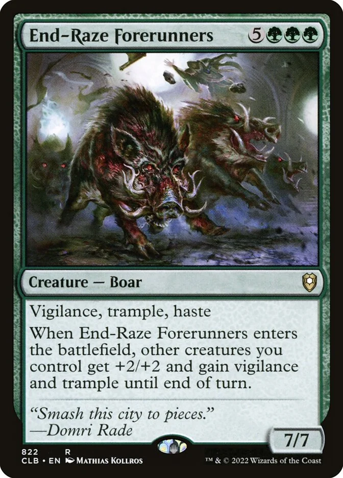 End-Raze Forerunners (Commander Legends: Battle for Baldur's Gate) - Magic: The Gathering in TCG Land