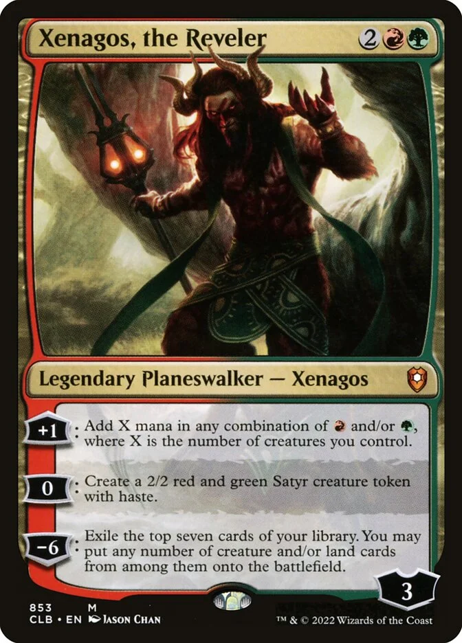 Xenagos, the Reveler (Commander Legends: Battle for Baldur's Gate) - Magic: The Gathering in TCG Land
