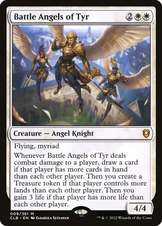 Battle Angels of Tyr (Commander Legends: Battle for Baldur's Gate) - Magic: The Gathering in TCG Land