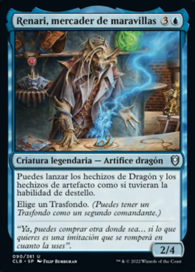 Renari, mercader de maravillas (Commander Legends: Battle for Baldur's Gate) - Magic: The Gathering in TCG Land