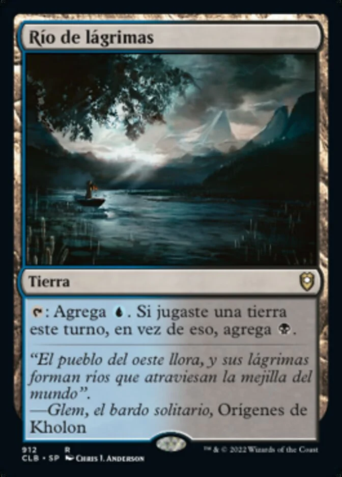 Río de lágrimas (Commander Legends: Battle for Baldur's Gate) - Magic: The Gathering in TCG Land