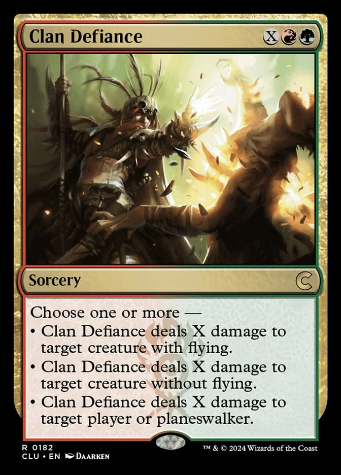 Clan Defiance (Ravnica: Clue Edition) - Magic: The Gathering in TCG Land