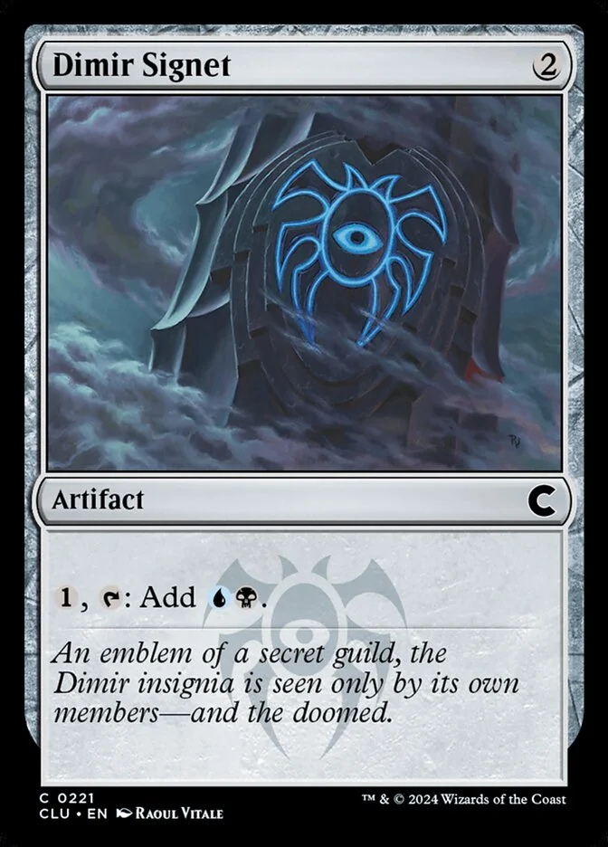 Dimir Signet (Ravnica: Clue Edition) - Magic: The Gathering in TCG Land