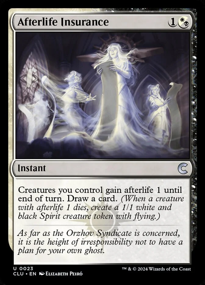 Afterlife Insurance (Ravnica: Clue Edition) - Magic: The Gathering in TCG Land