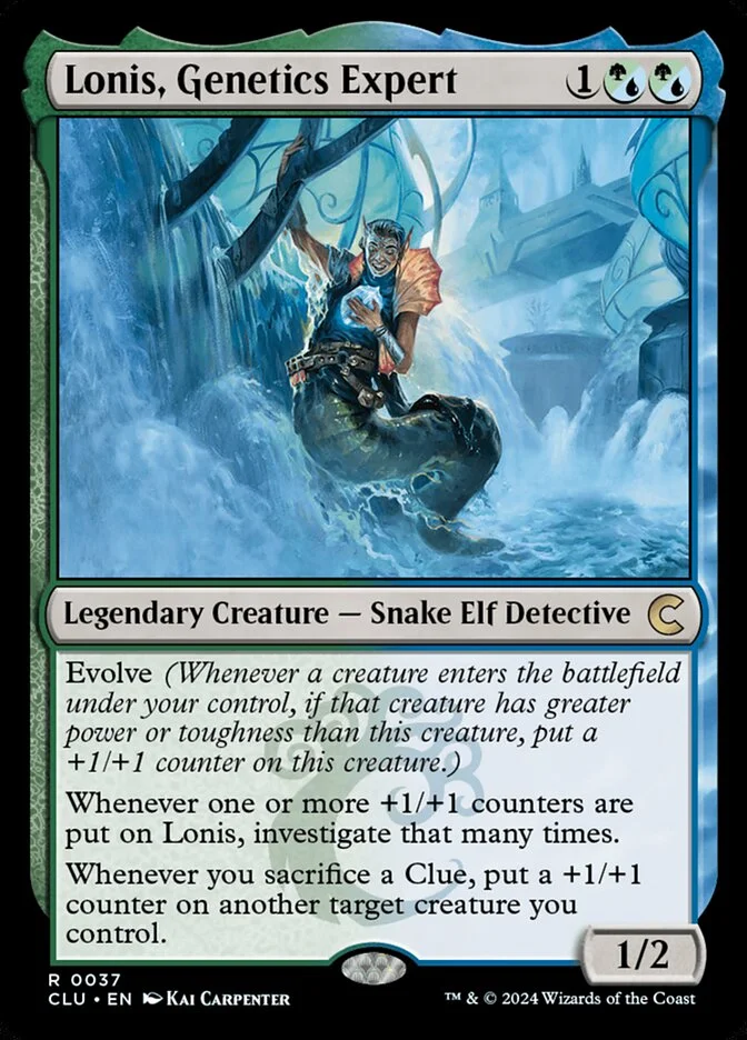 Lonis, Genetics Expert (Ravnica: Clue Edition) - Magic: The Gathering in TCG Land