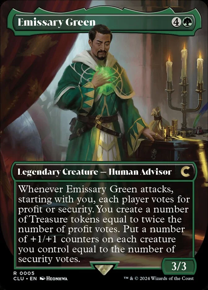 Emissary Green (Ravnica: Clue Edition) - Magic: The Gathering in TCG Land México