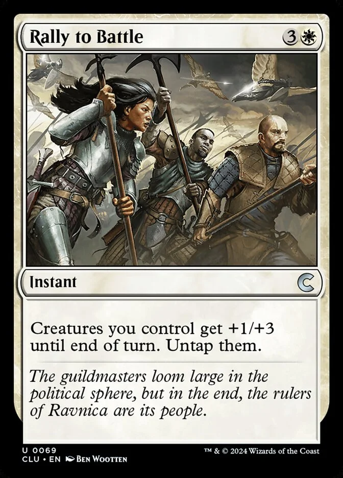 Rally to Battle (Ravnica: Clue Edition) - Magic: The Gathering in TCG Land