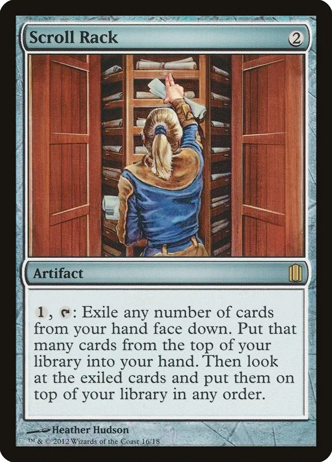 Scroll Rack (Commander's Arsenal) - Magic: The Gathering in TCG Land México