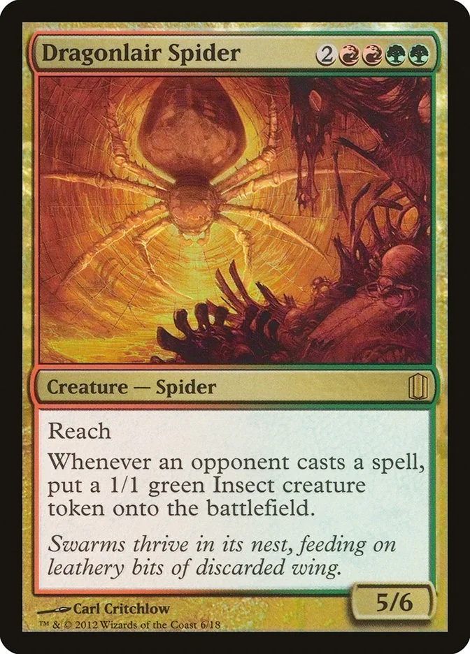 Dragonlair Spider (Commander's Arsenal) - Magic: The Gathering in TCG Land México