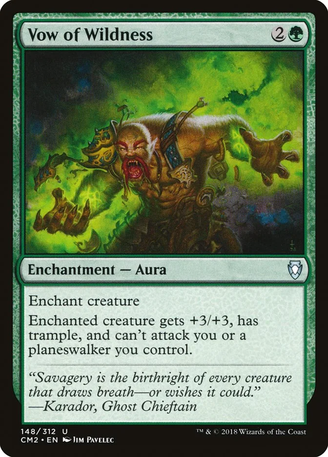 Vow of Wildness (Commander Anthology Volume II) - Magic: The Gathering in TCG Land