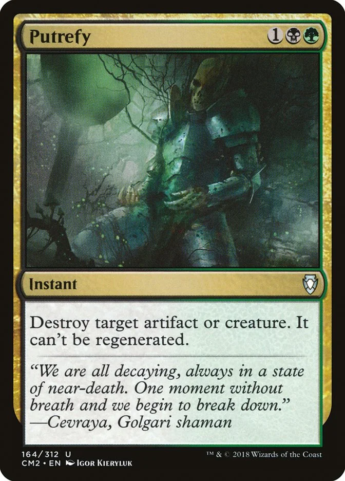 Putrefy (Commander Anthology Volume II) - Magic: The Gathering in TCG Land