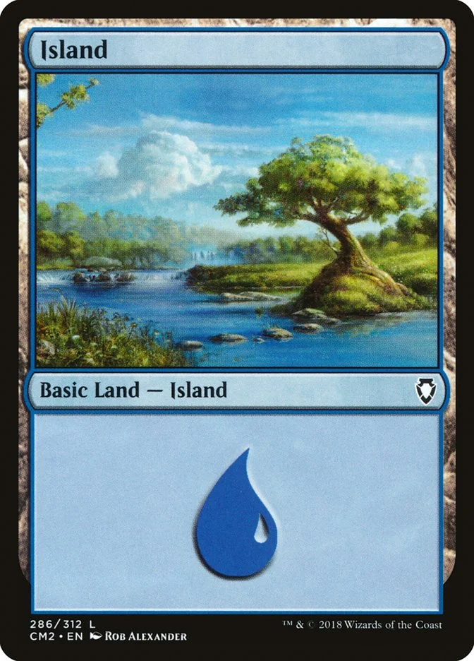 Island (Commander Anthology Volume II) - Magic: The Gathering in TCG Land México
