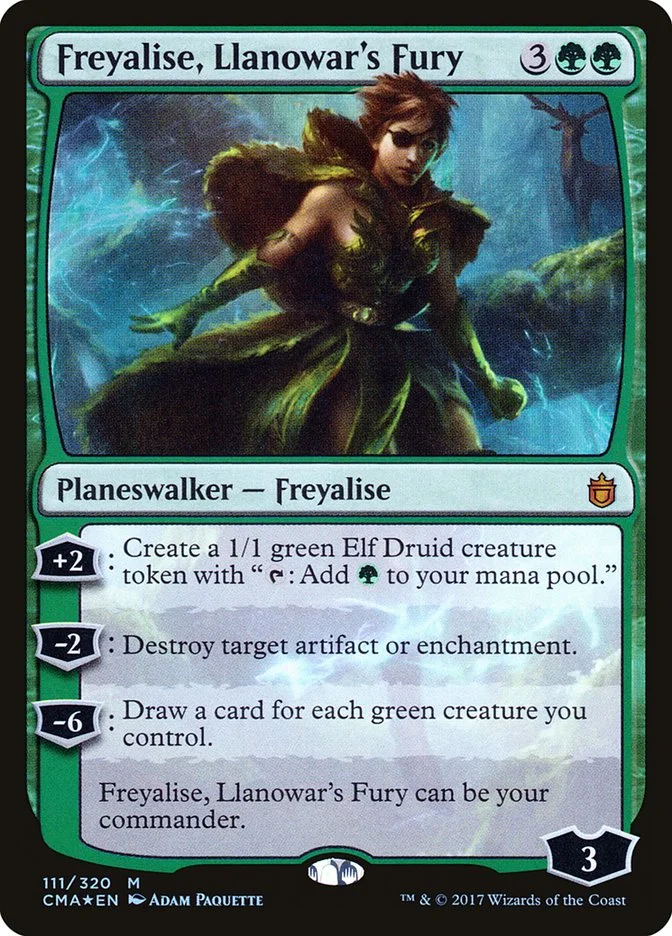 Freyalise, Llanowar's Fury (Commander Anthology) - Magic: The Gathering in TCG Land