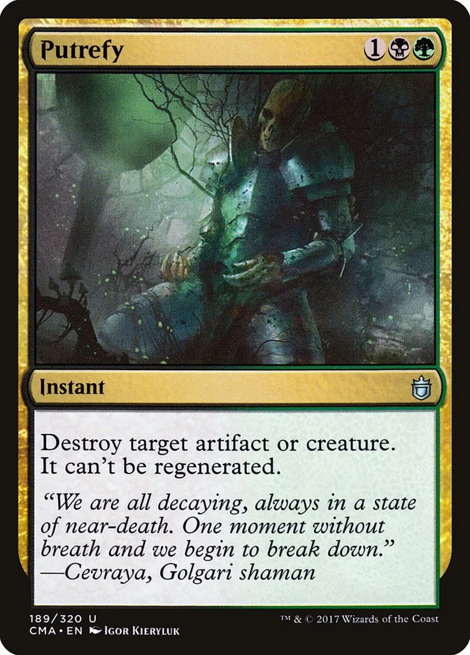 Putrefy (Commander Anthology) - Magic: The Gathering in TCG Land