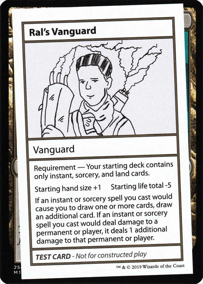 Ral's Vanguard (Mystery Booster Playtest Cards 2021) - Magic: The Gathering in TCG Land
