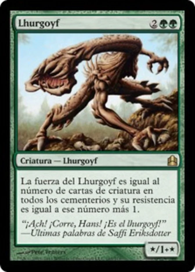 Lhurgoyf (Commander 2011) - Magic: The Gathering in TCG Land México