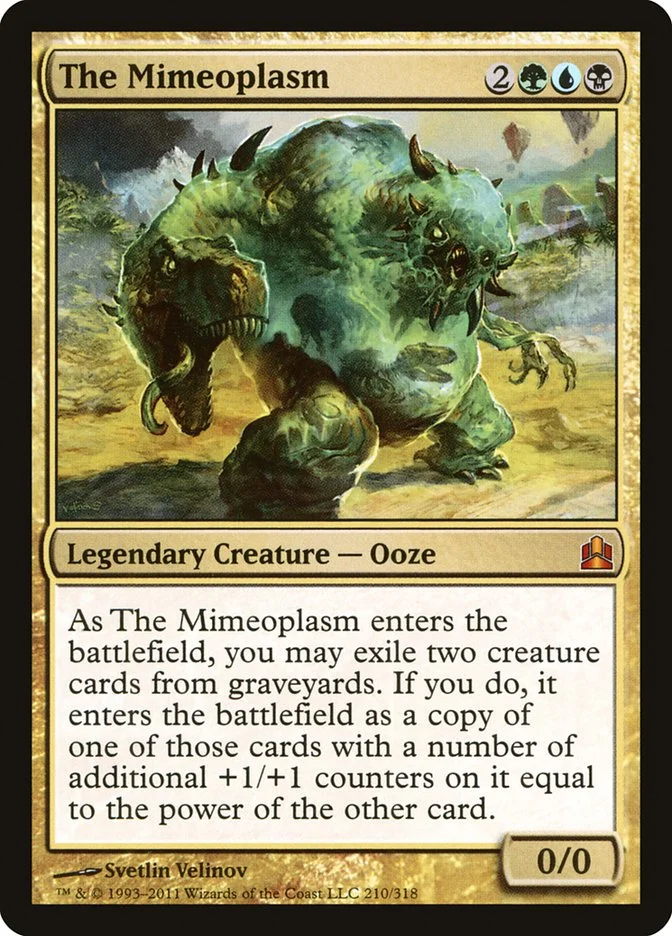 The Mimeoplasm (Commander 2011) - Magic: The Gathering in TCG Land