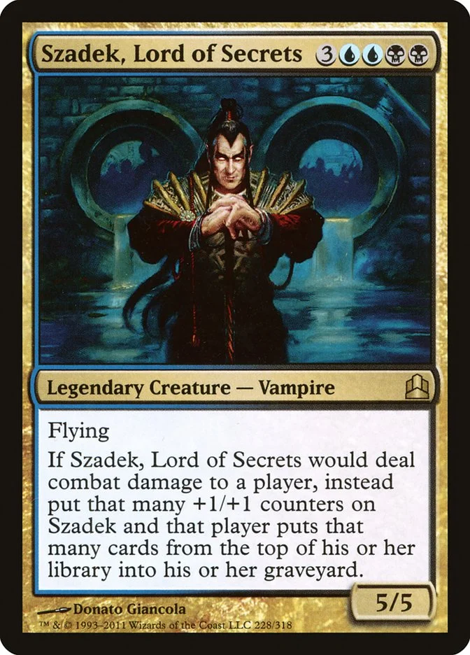 Szadek, Lord of Secrets (Commander 2011) - Magic: The Gathering in TCG Land