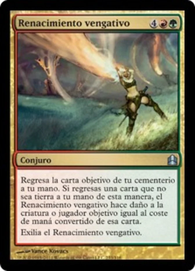 Renacimiento vengativo (Commander 2011) - Magic: The Gathering in TCG Land México