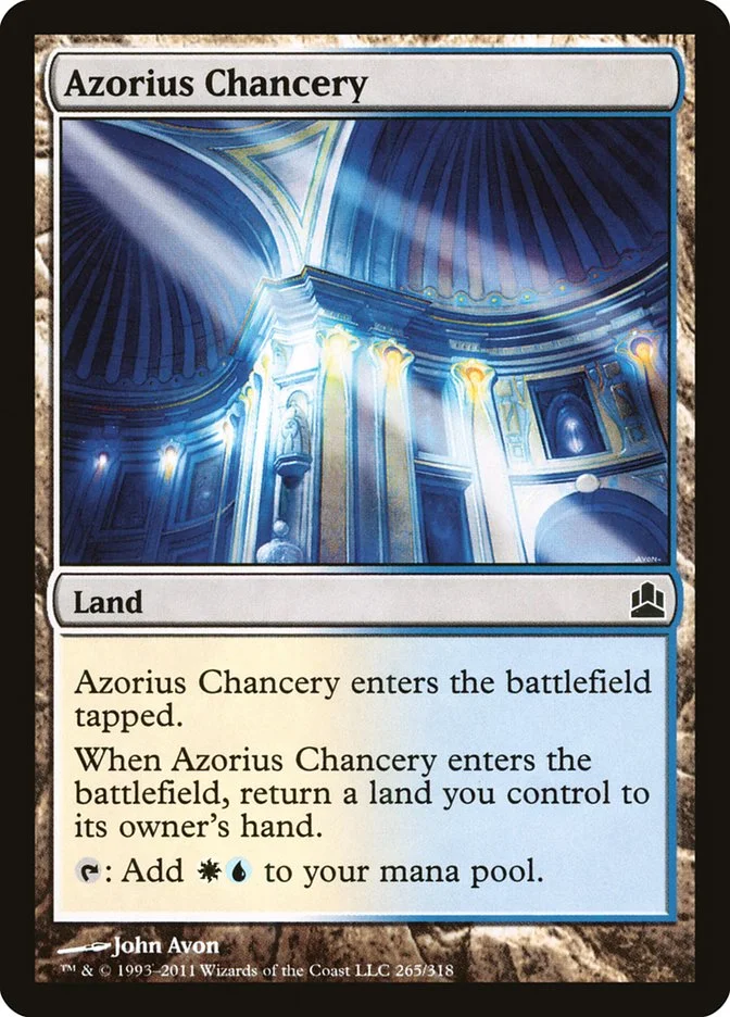 Azorius Chancery (Commander 2011) - Magic: The Gathering in TCG Land México
