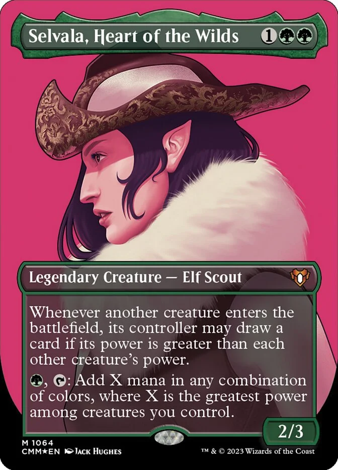Selvala, Heart of the Wilds (Commander Masters) - Magic: The Gathering in TCG Land