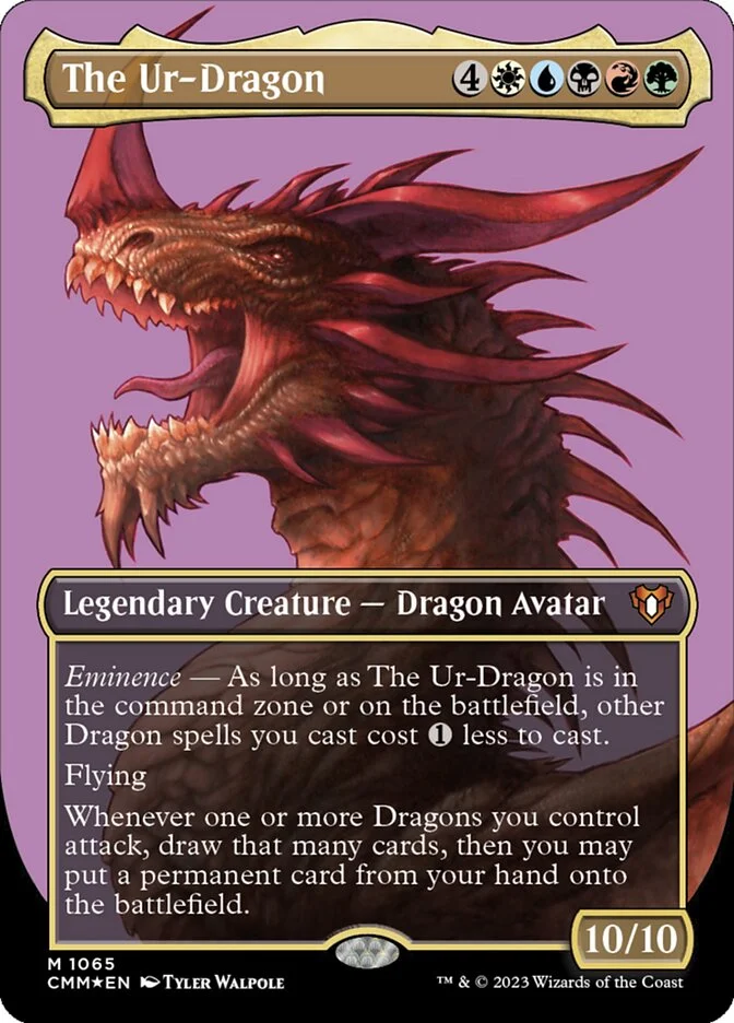 The Ur-Dragon (Commander Masters) - Magic: The Gathering in TCG Land
