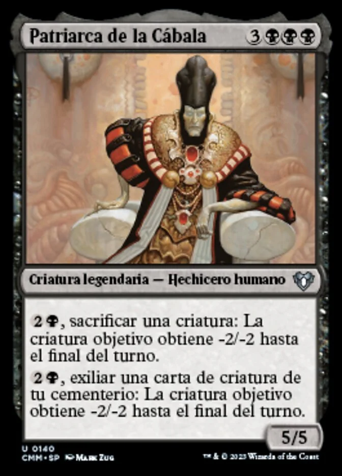 Patriarca de la Cábala (Commander Masters) - Magic: The Gathering in TCG Land México